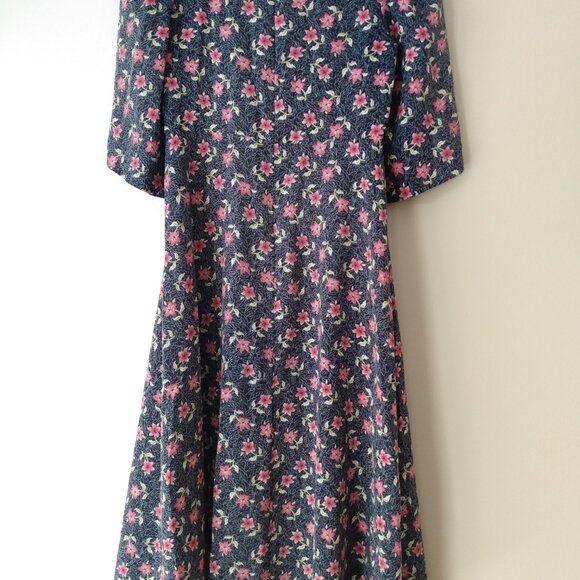 Vintage Girls Prairie Dress Amish Mennonite Handmade 27.25" Chest NEEDS REPAIRS - Picture 11 of 15
